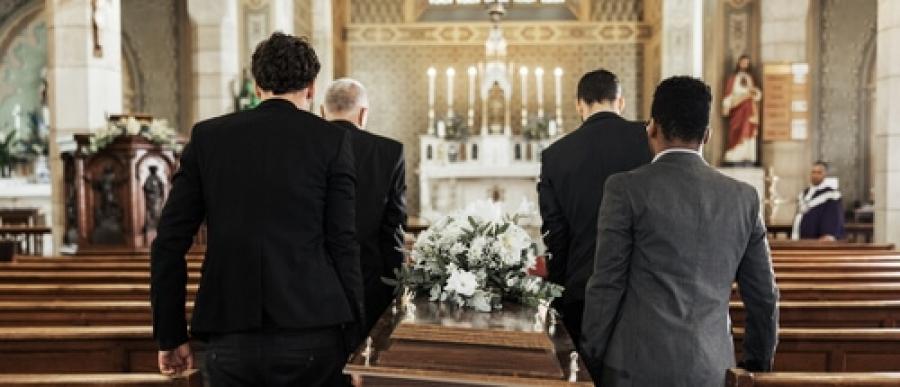 como vestirse para un funeral