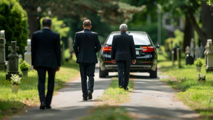 cortejo fúnebre