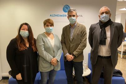 Foto acuerdo Alzheimer Catalunya Fundacio